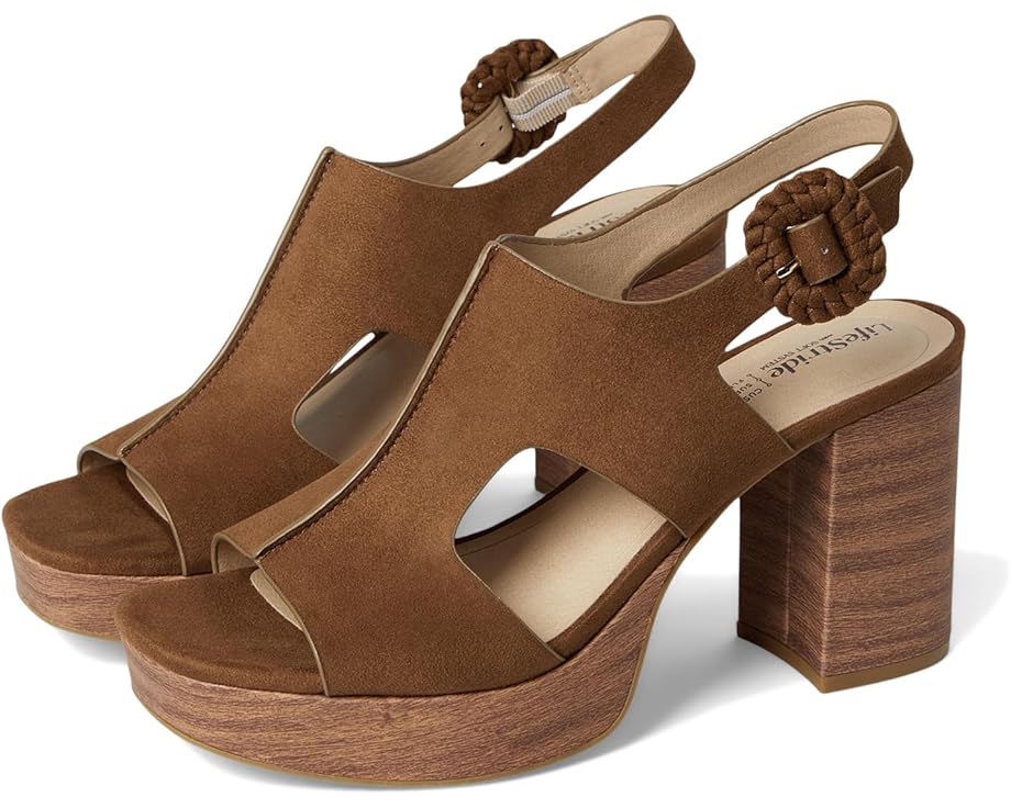 Туфли LifeStride Audra Strappies, цвет Fawn Brown Fabric