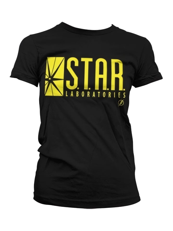 

DC Flash Черная футболка, Черный, DC Flash Черная футболка