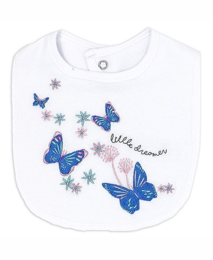 Подарочный набор из 6 предметов Baby Girls Butterfly Layette Rock-A-Bye Baby Boutique, мультиколор — фото 4