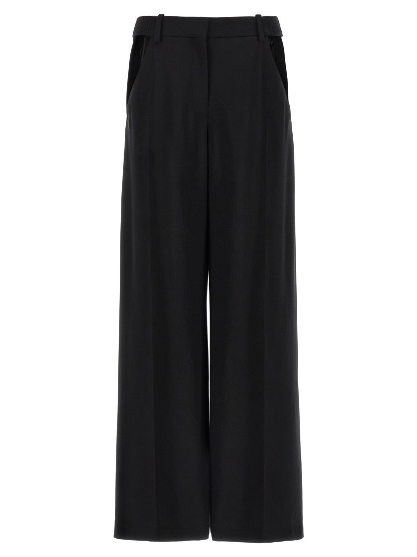 

Брюки с вырезами Mugler, черный