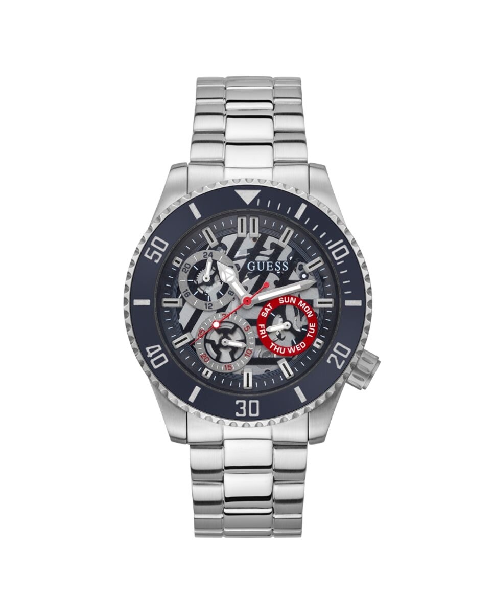 

Мужские часы Axle GW0488G1 со стальным и серебряным ремешком Guess, золотой
