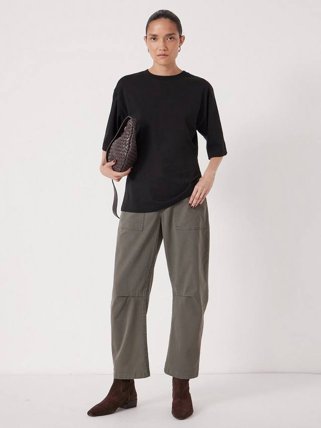 

Футболка с молнией на спине HUSH, Black