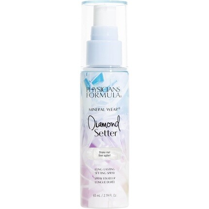 

Спрей для фиксации макияжа Physicians Formula Mineral Wear Diamond Setter с невесомой увлажняющей формулой, переливающимся мерцанием и размытием кожи Physician Formula