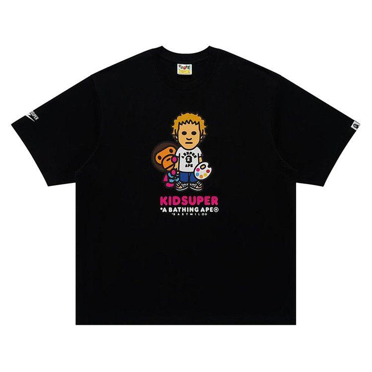 

Футболка BAPE x KidSuper Milo Tee, Black