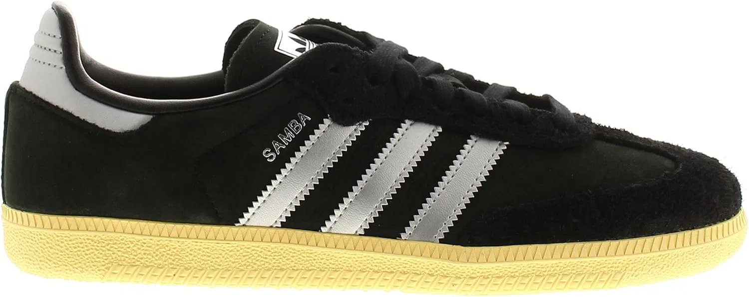 Кроссовки Adidas Samba OG W унисекс, повседневные, IE8128, черные — фото 2