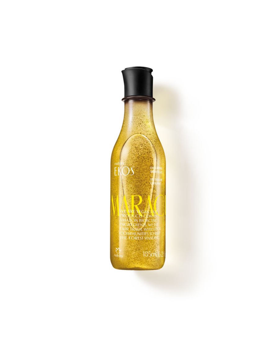 

Ekos Maracuja Отшелушивающий гель для душа Natura, желтый