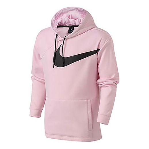 

Толстовка men's large logo sports drawstring pink Nike, розовый