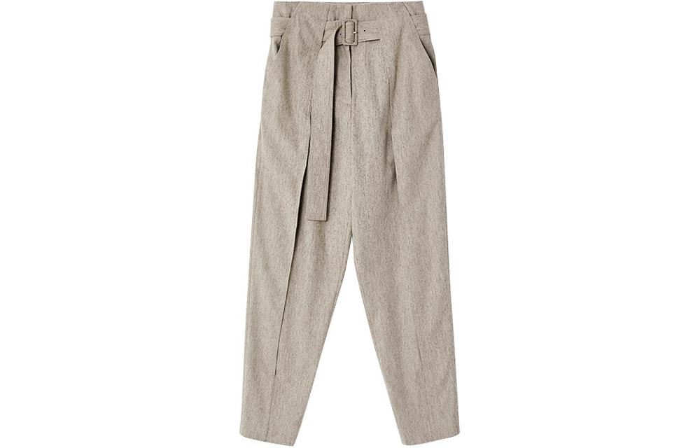 

Повседневные брюки женские, овсяного цвета Low Classic, oat