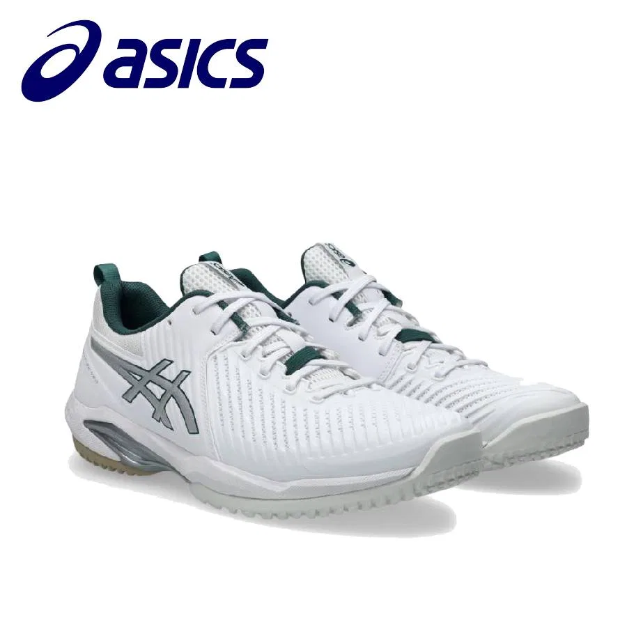 Мужские кроссовки для тенниса «Prestige Neo OC» от ASICS, (100) White/Pure Silver