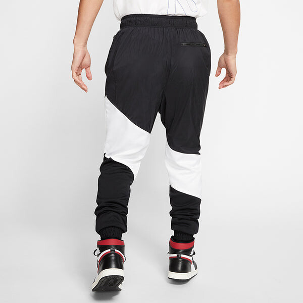 Спортивные штаны Air Jordan Wings Diamond Woven Sports Colorblock Sports Long Pants Black, черный — фото 4