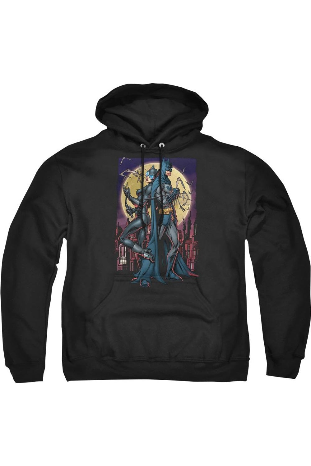 

Batman Paint The Town Красная толстовка с капюшоном для взрослых Gildan