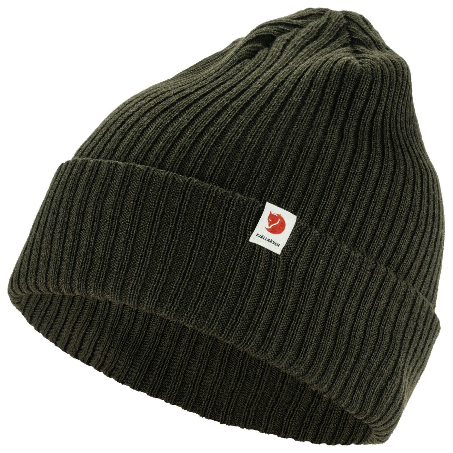 

Шапка Fjällräven Fjällräven Rib Hat, цвет Deep Forest