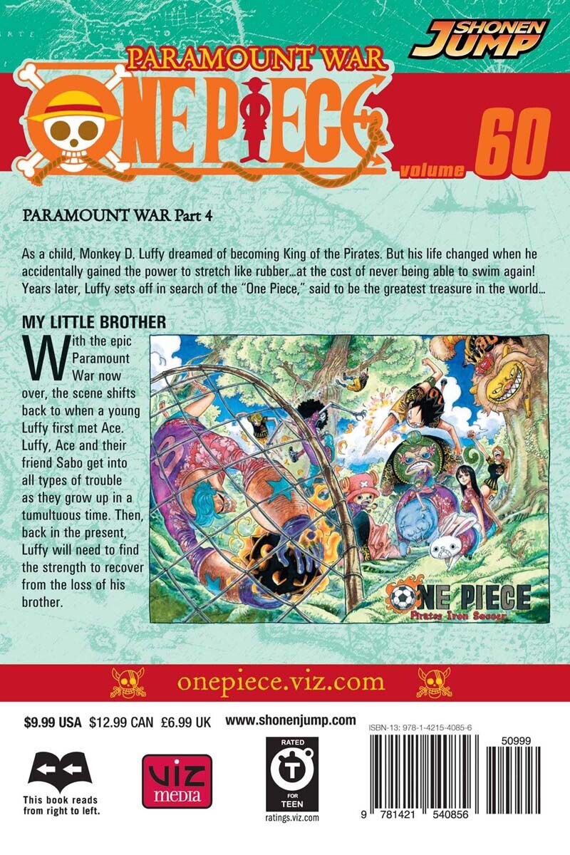 

Манга One Piece Manga Volume 60