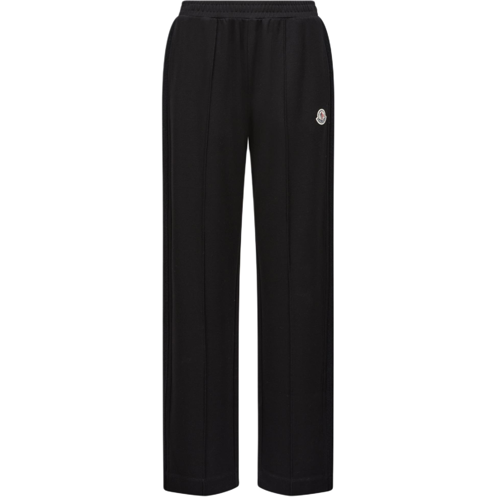 

Брюки спортивные с логотипом Moncler, черные