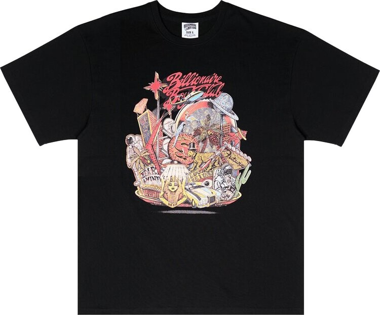 

Футболка Billionaire Boys Club Floating City 'Black', черный