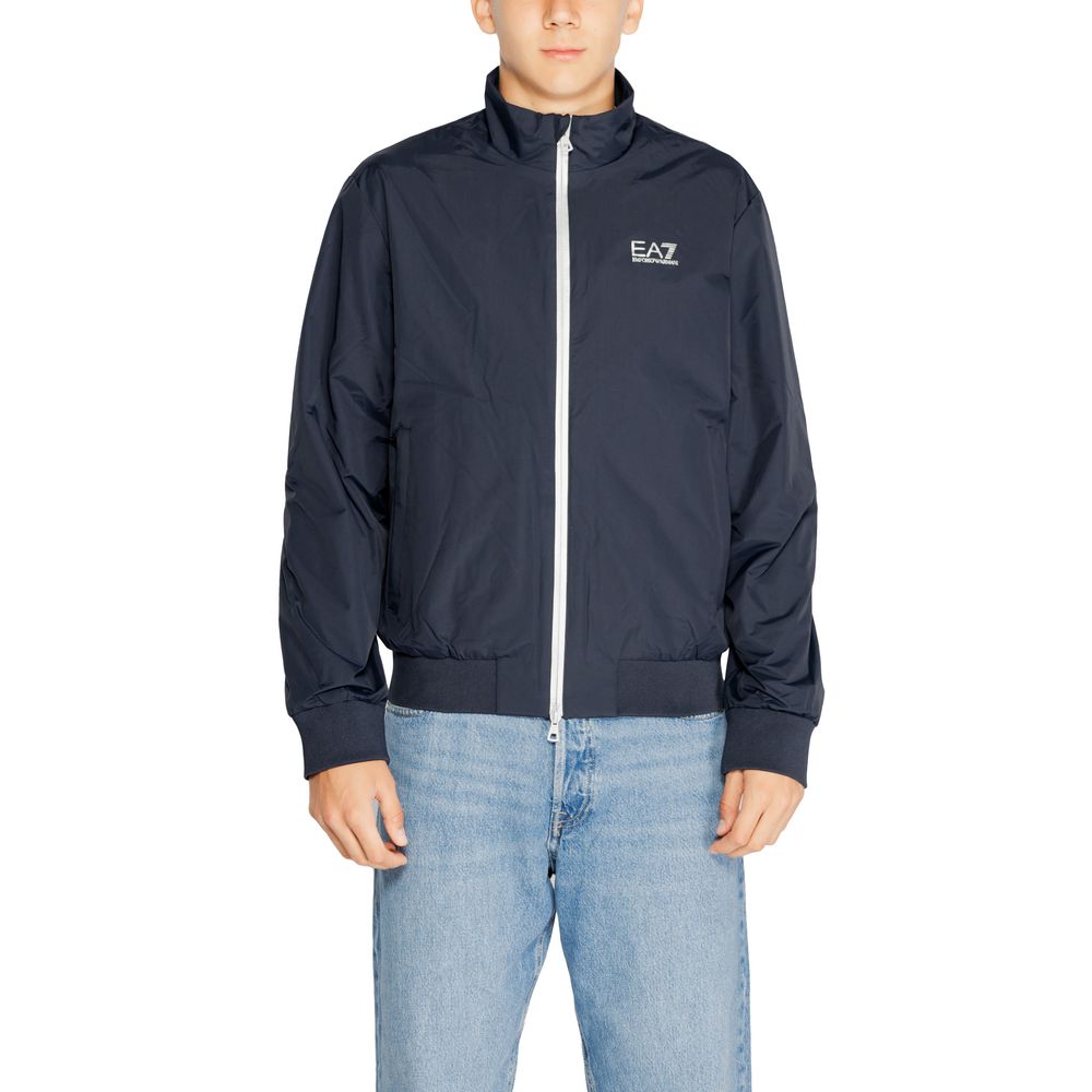 

Синяя куртка из полиамида Armani EA7 Emporio