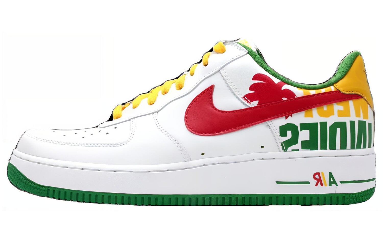 

Кроссовки Nike Air Force 1 Low West Indies 4, красный