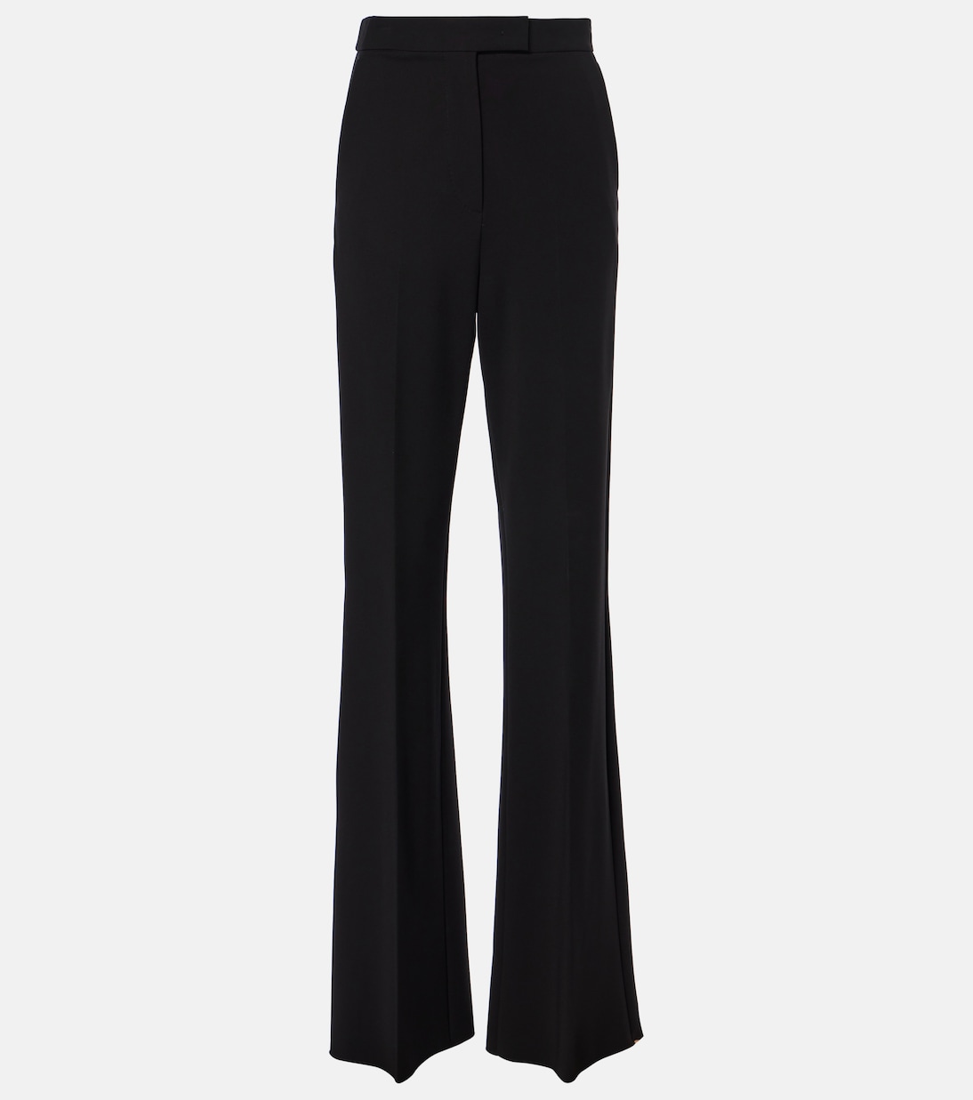 

Прямые брюки из плиссированного джерси Norcia Max Mara, Nero