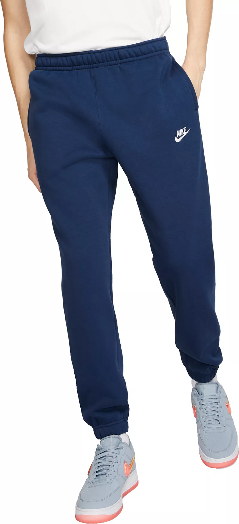

Мужские флисовые брюки Sportswear Club Nike, цвет Midnight Navy