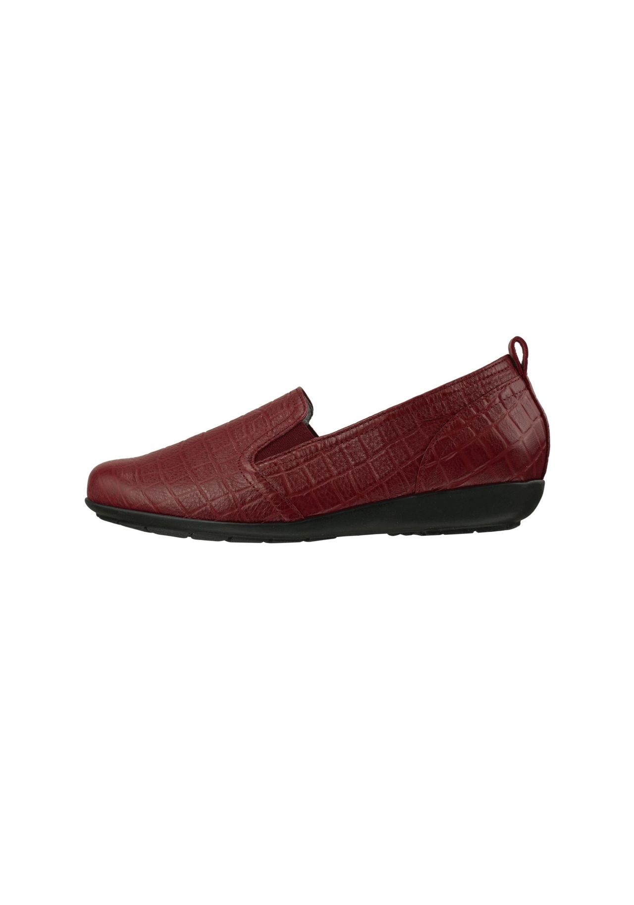 Тапочки Clea из мягкой кожи оленя Natural Feet, красный — фото 2