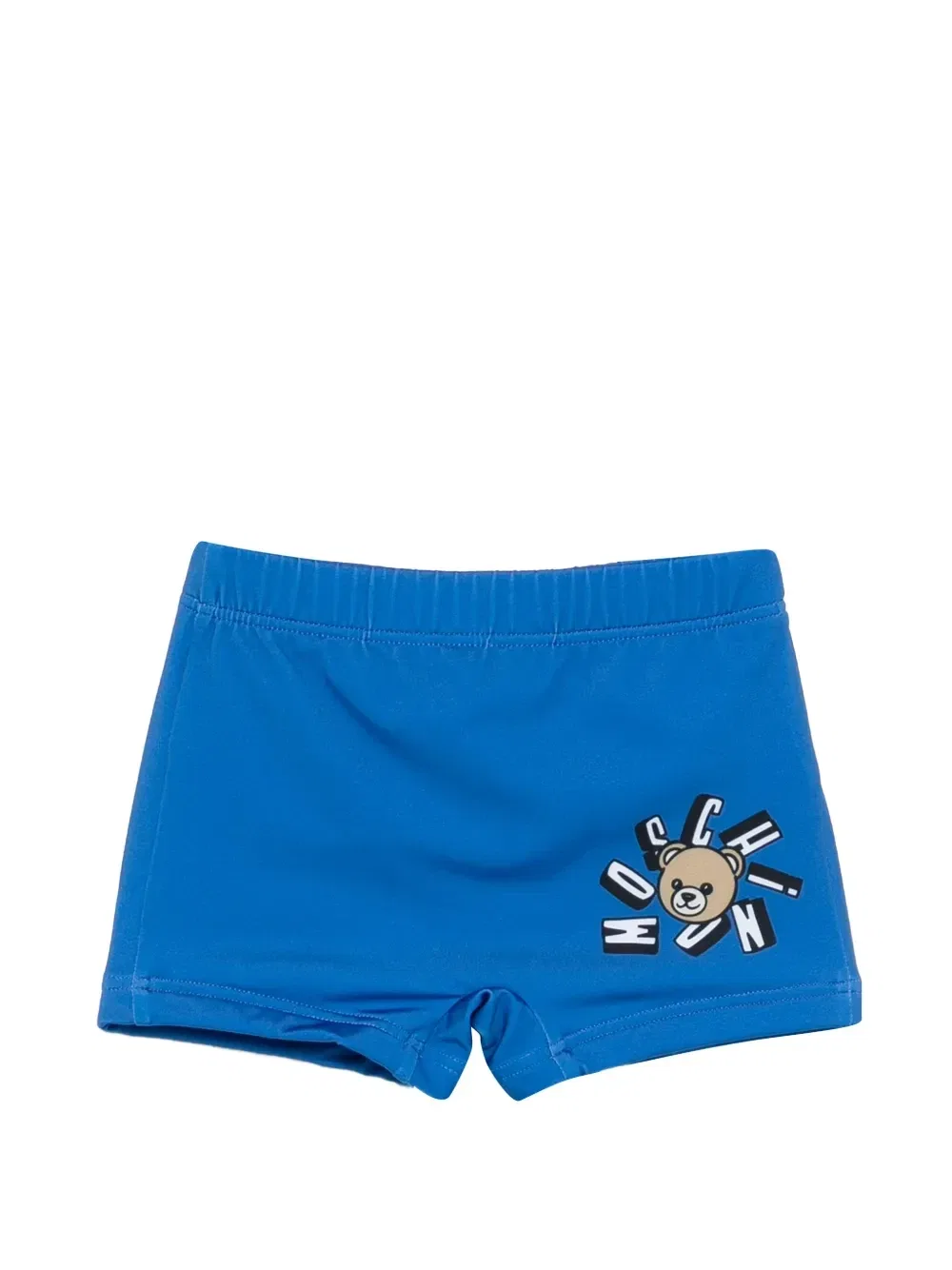 Плавки с принтом Moschino Kids, синий