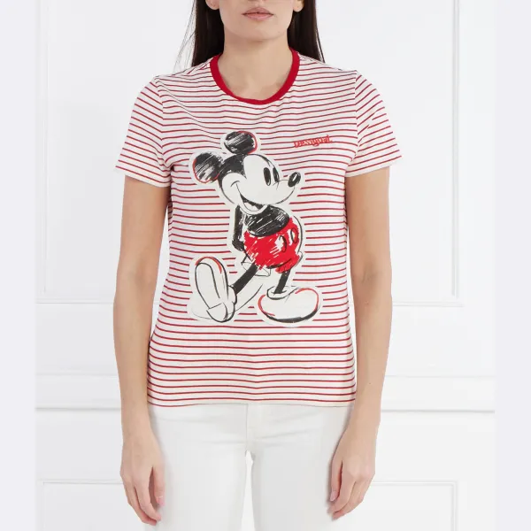 

Футболка стандартного кроя Desigual x mickey mouse Desigual, красный