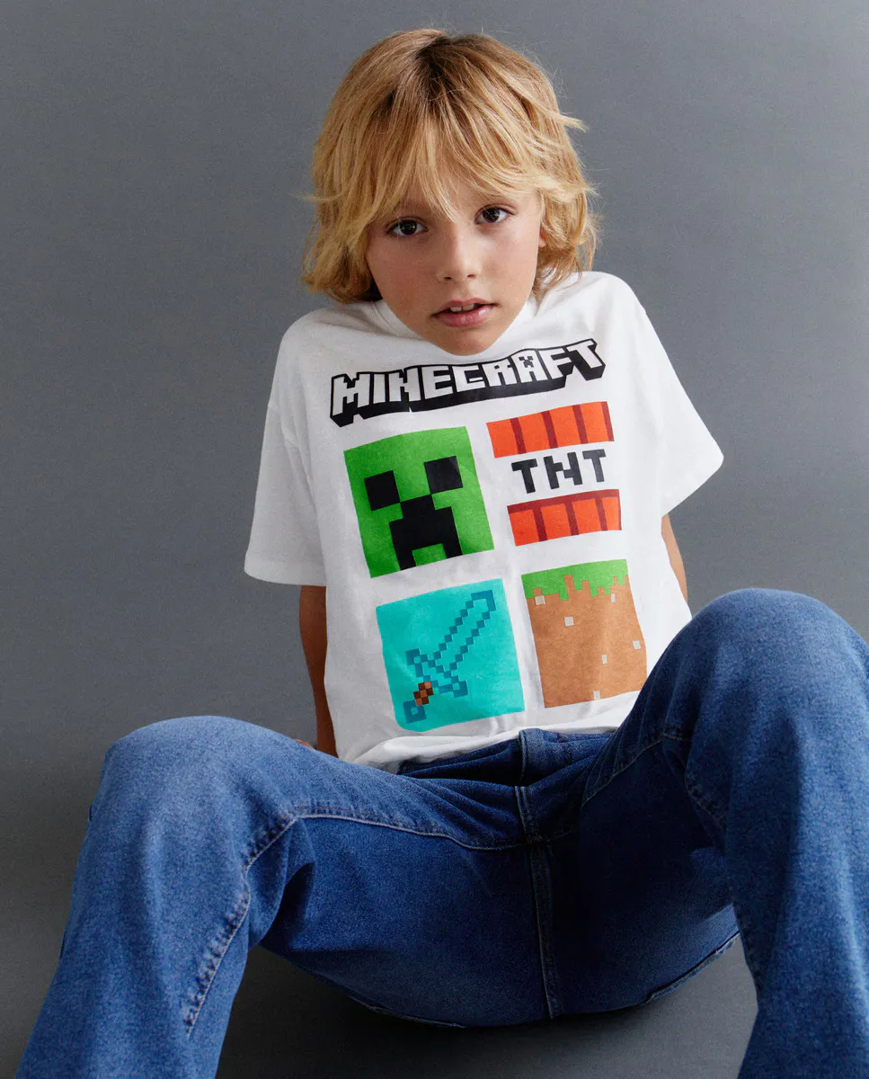 

Футболка с коротким рукавом для мальчиков Kids El Corte Inglés, белый