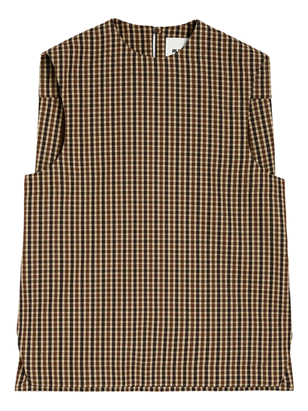 

Jil Sander шерстяной топ, коричневый