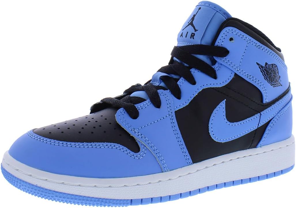 

Мужские кроссовки Air Jordan 1 High Nike, белый/черный/синий