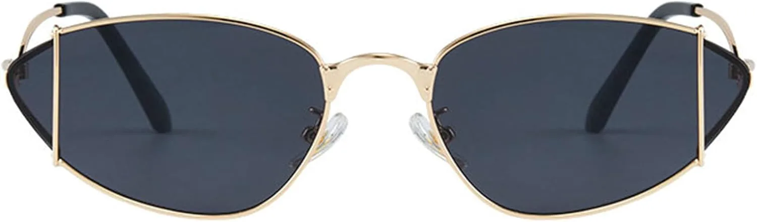 

Модные овальные солнцезащитные очки «кошачий глаз» от Helena для женщин и мужчин, в стиле ретро 90-х, с градиентным покрытием, защита от ультрафиолета UV400, C1