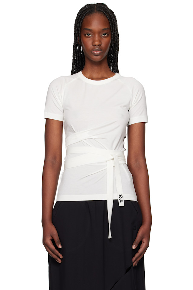 

Футболка-ракушка Y-3, белый