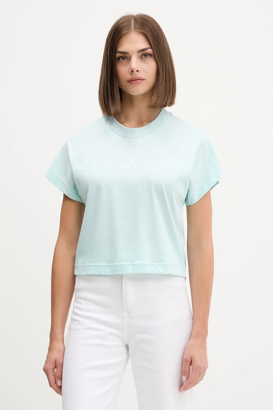 

Футболка из хлопка All Szn Adidas, бирюзовый, Зеленый, Футболка из хлопка All Szn Adidas, бирюзовый