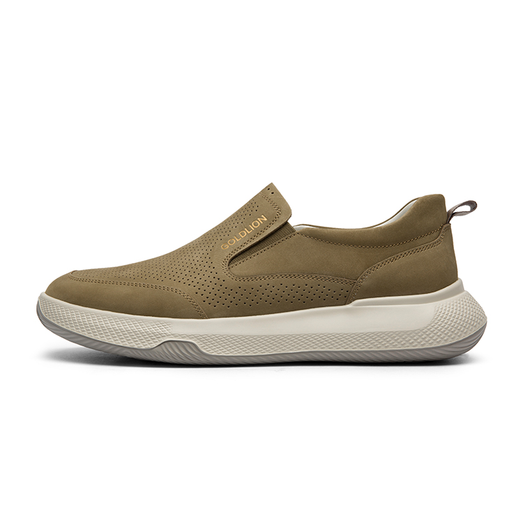 

GOLDLION Мужские повседневные кроссовки низкие серые/хаки - хаки, цвет Khaki
