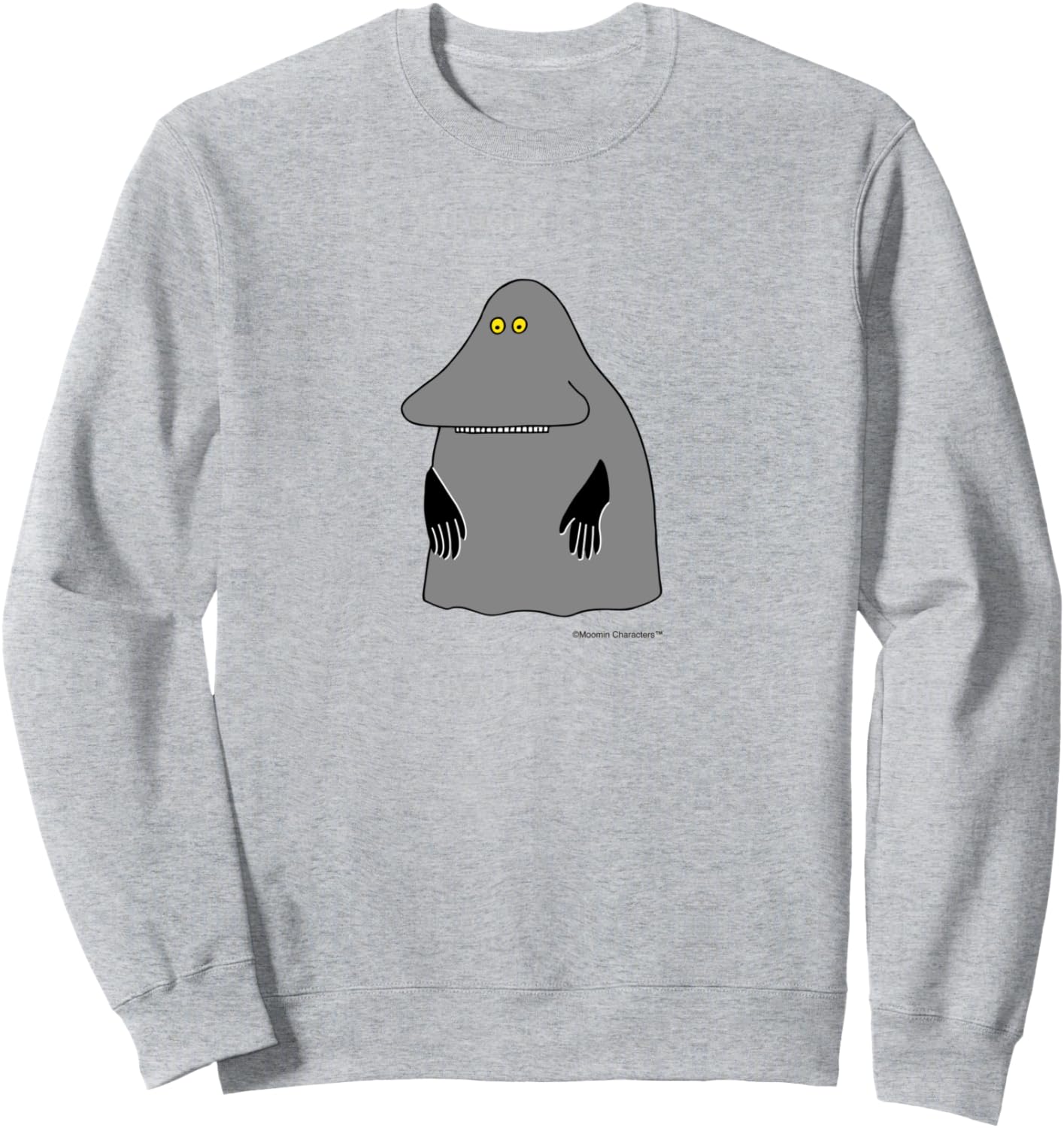 

Толстовка с изображением Муми-троллей в стандартной позе, синяя Moomin