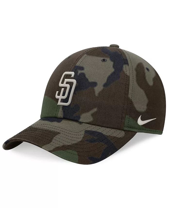 

Мужская регулируемая шапка с камуфляжным принтом San Diego Padres Club Nike