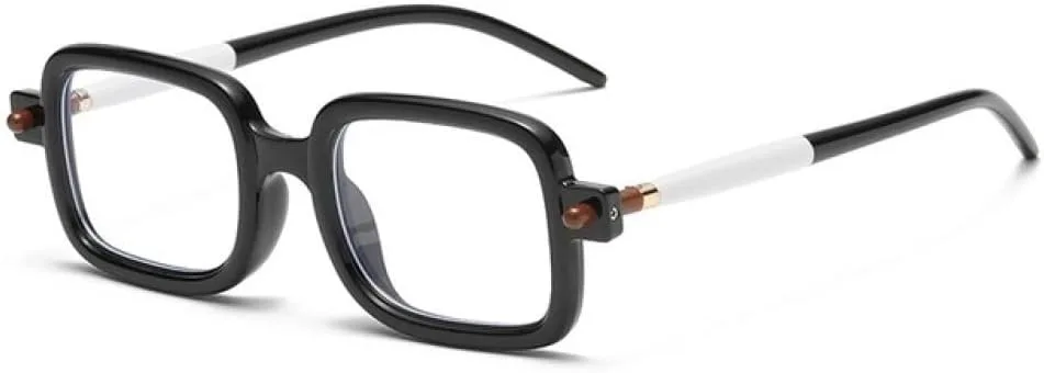 

Модные солнцезащитные очки MUTYNE для мужчин и женщин, трендовые, роскошные, в стиле панк, винтажные, с прозрачными линзами и защитой от УФ-излучения UV400, C17