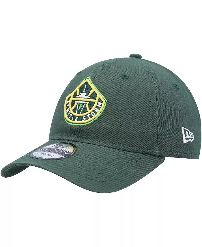 

Мужская зеленая кепка Seattle Storm Core Logo 9TWENTY Adjustable New Era