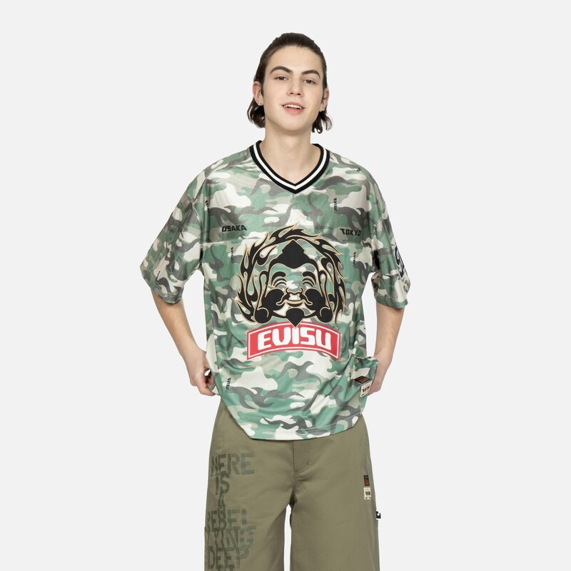 Футболка мужская камуфляжная Evisu, цвет Camouflage — фото 3