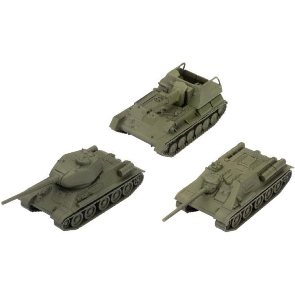 

Миниатюра Gale Force 9 World of Tanks: Soviet - Tank Platoon (T-34-85, SU-76M, SU-85)