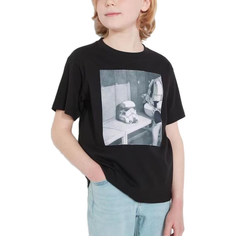 Футболка Magic For All UTGP2023 Uniqlo Kids, черный — фото 3