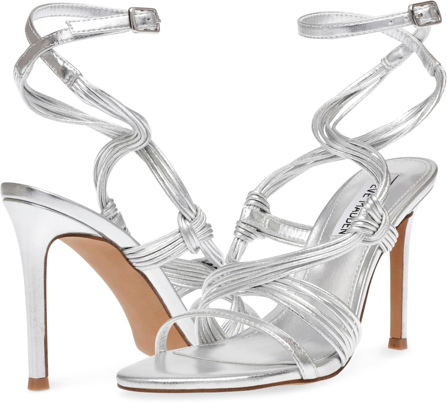 

Туфли Steve Madden Lele, цвет Silver Leather