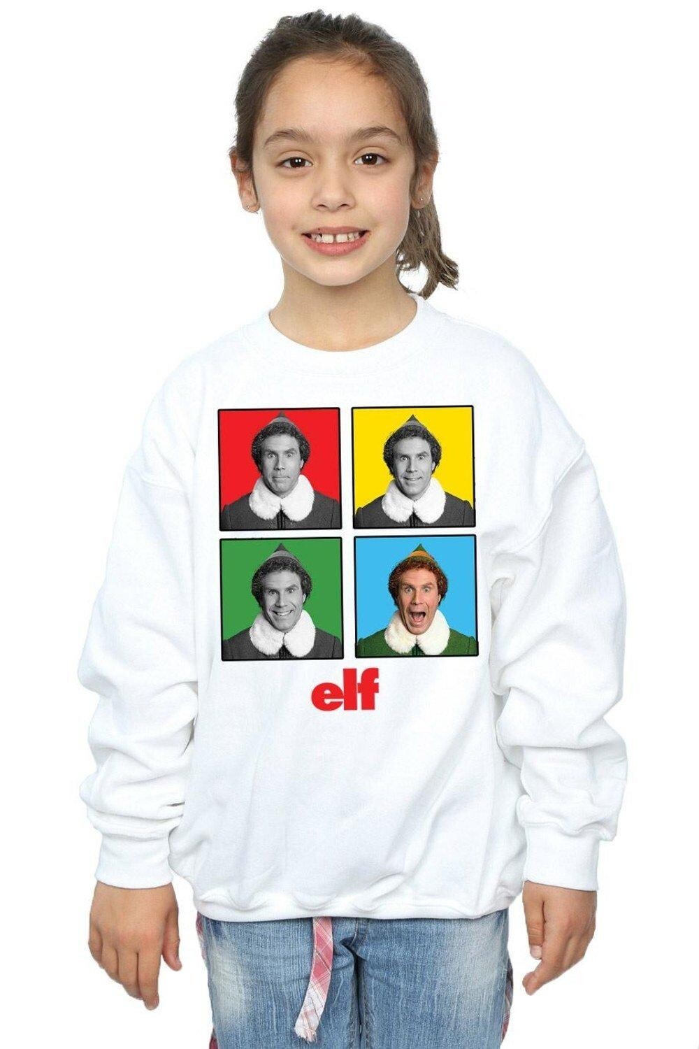 

Толстовка «Четыре лица» Elf, белый