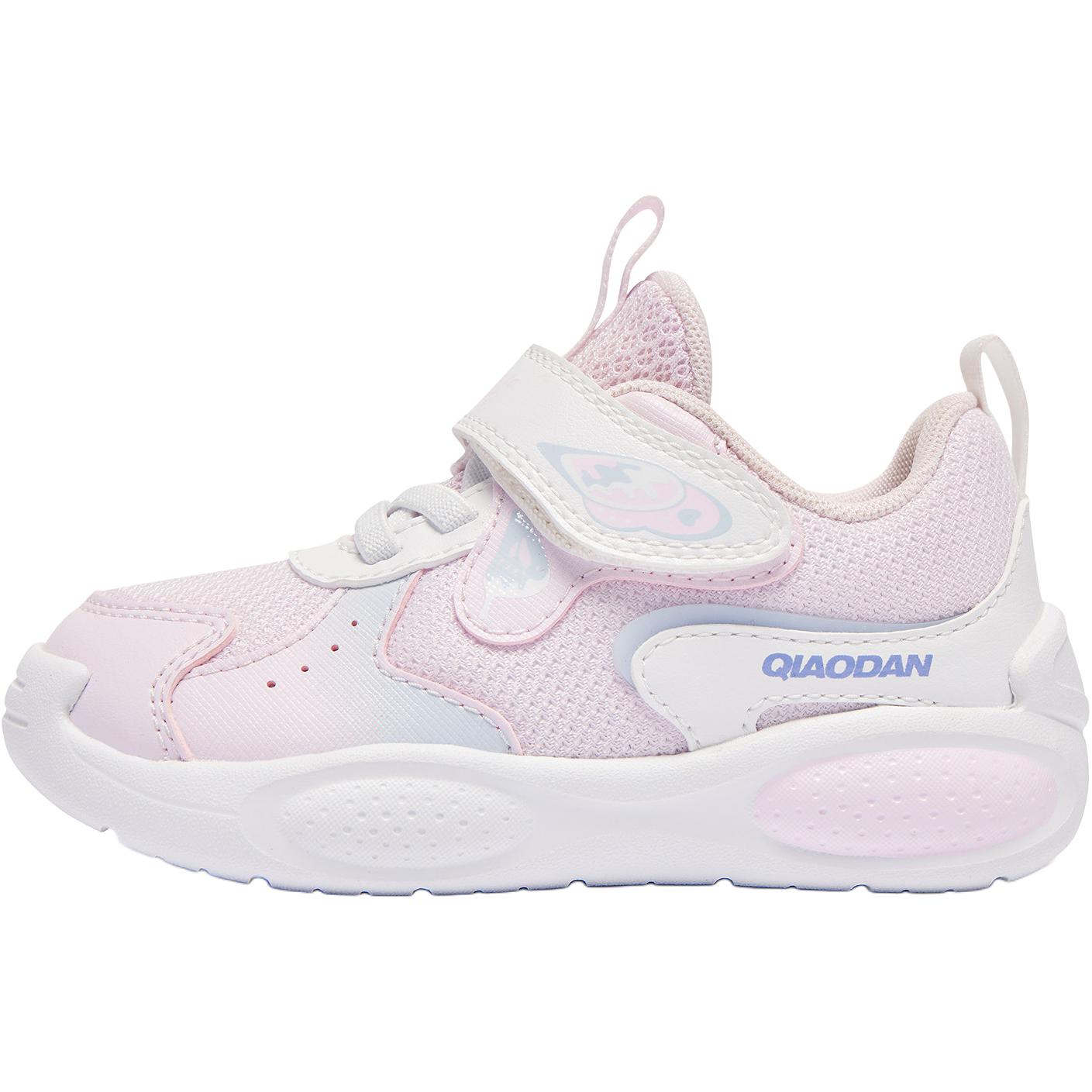 

QIAODAN Низкие, износостойкие, противоскользящие детские туфли Jordan White/Pure White для младенцев и малышей