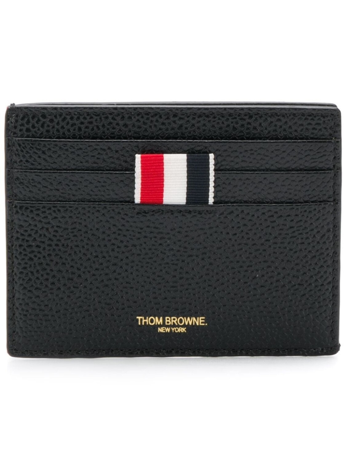 

Thom Browne двусторонний картхолдер с полосками RWB, черный