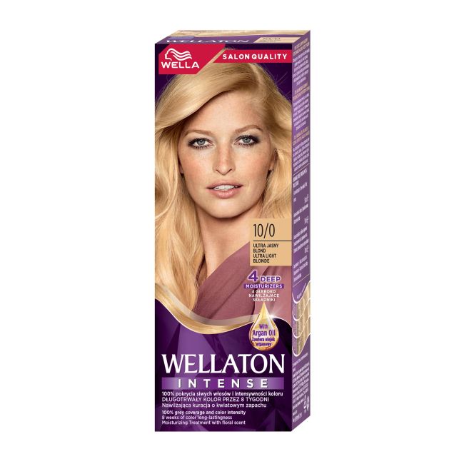 

Тон краска для волос Wella, цвет 10/0 luminous light blonde