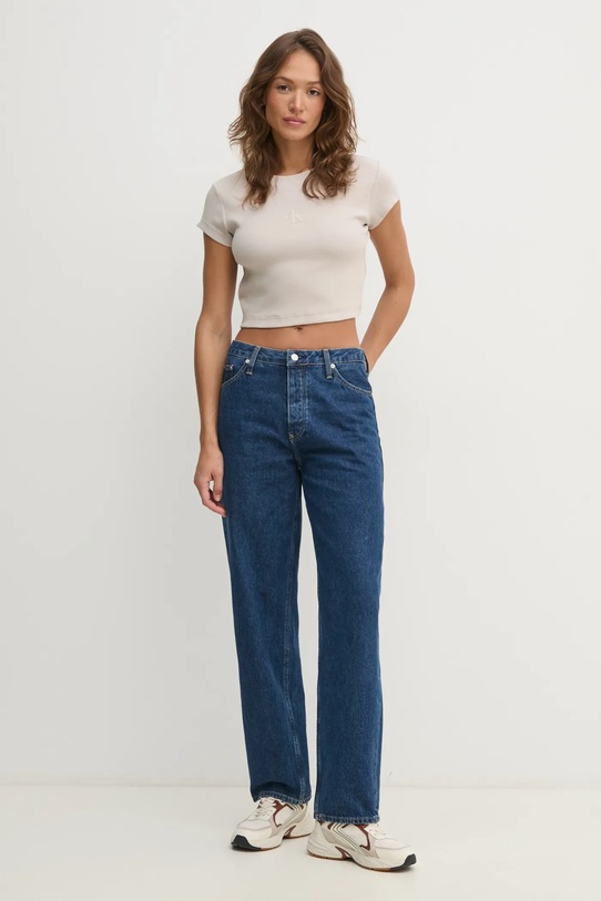 

Футболка Calvin Klein Jeans, бежевый