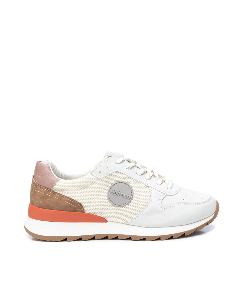 

Кроссовки Refresh Lace-up, белый/коричневый/оранжевый