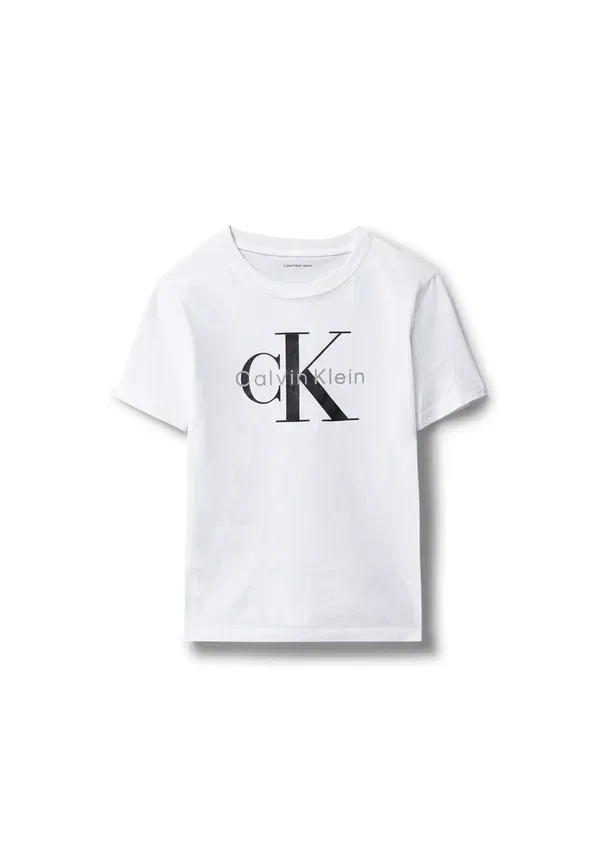 Футболка с принтом Calvin Klein Jeans, ярко-белый — фото 3