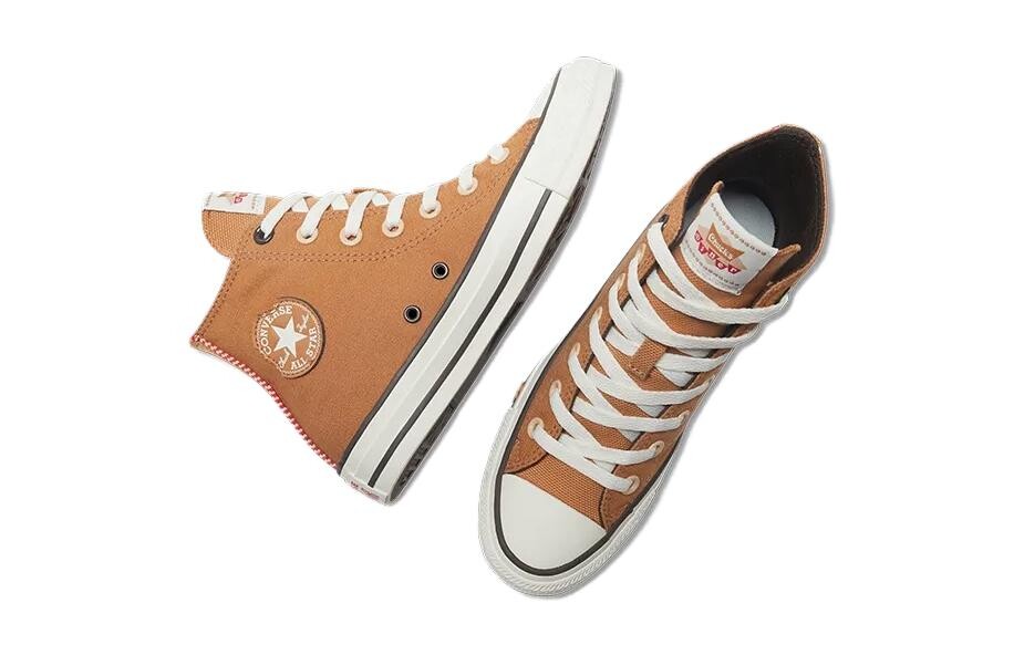 Обувь из парусины All Star Kids для начальной школы Converse, оранжевый — фото 3