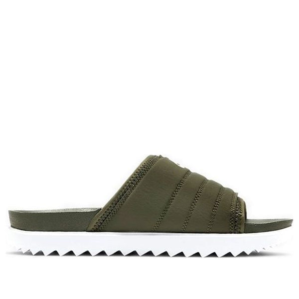 Тапочки asuna 'cargo khaki lt cream med olive' Nike, хаки — фото 2